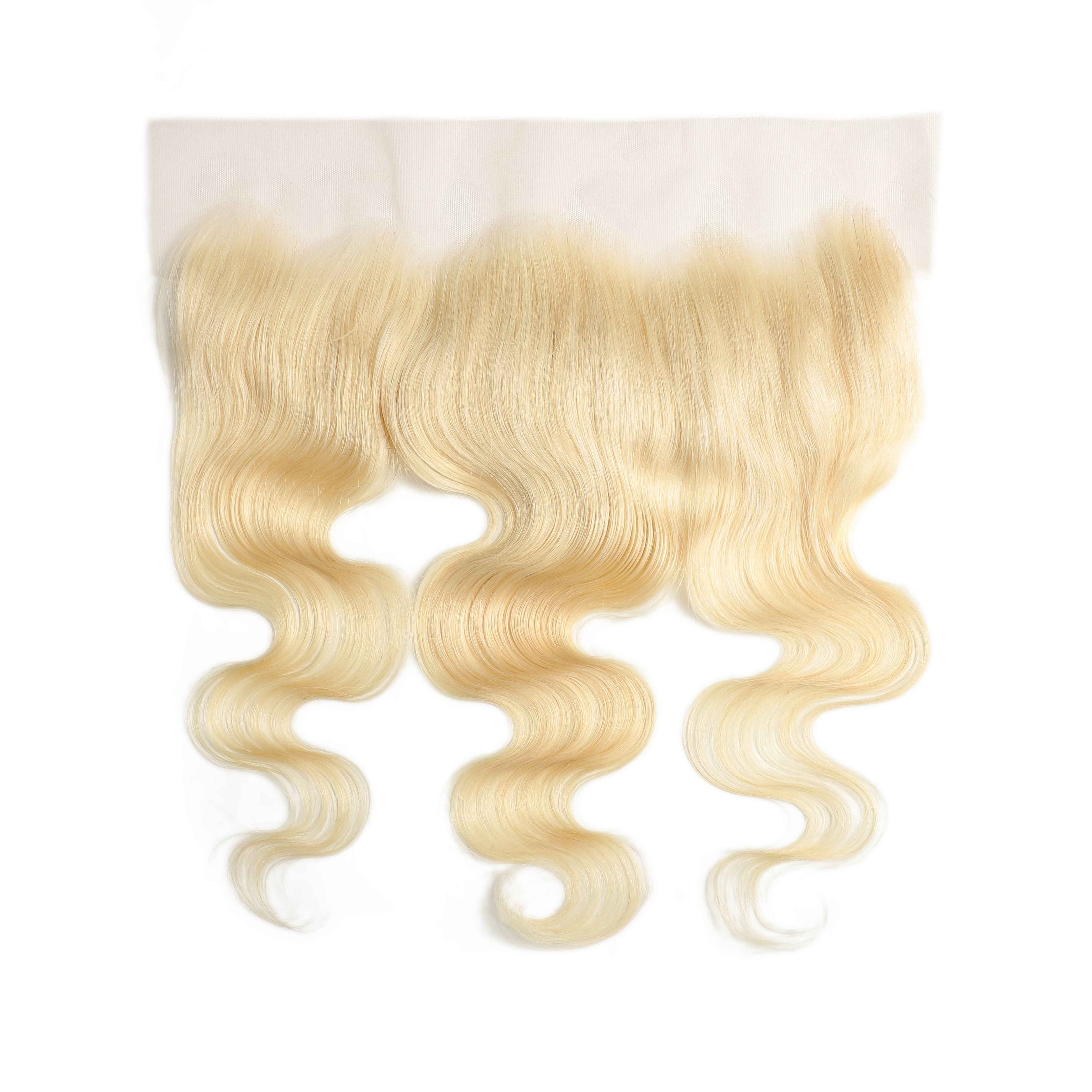 #613 13" x 4" Transparent Body Wave Frontal